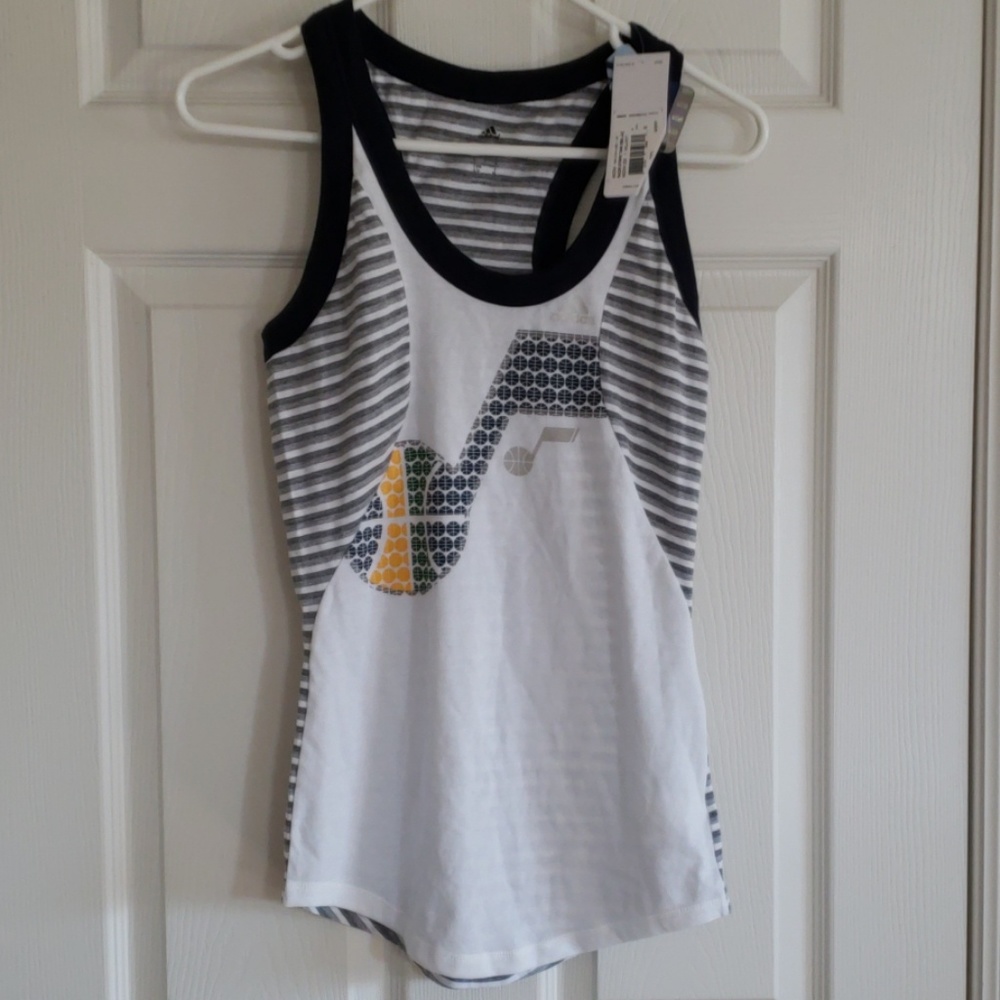 Utah Jazz NWT Adidas tank